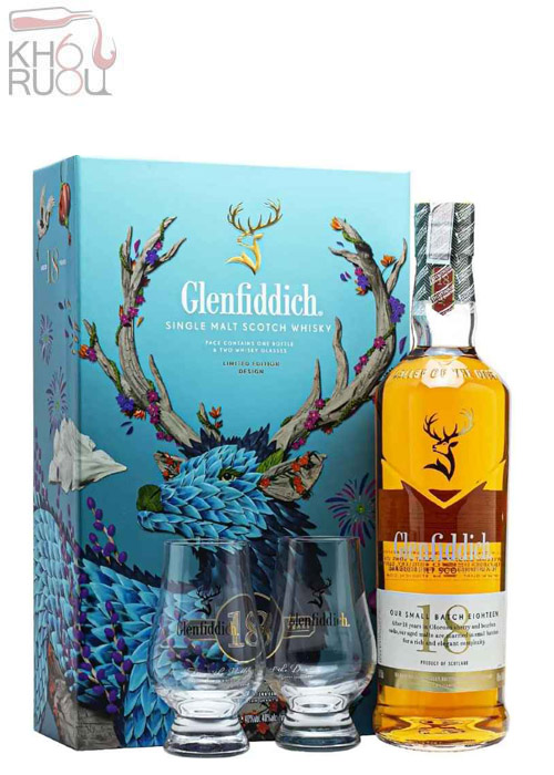Glenfiddich 18 Năm Hộp Quà Tết 2024