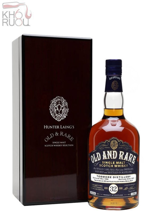 Rượu Whisky Old And Rare Tormore 1988