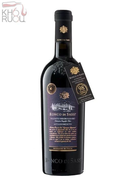 ronco-di-sassi-negroamaro Rượu vang Ronco Di Sassi Salento Negroamaro