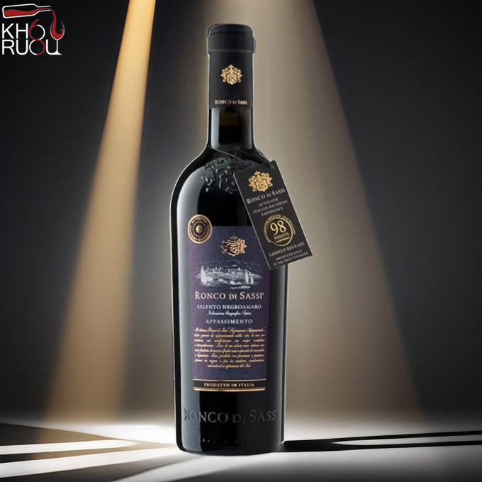 Rượu vang Ronco Di Sassi Salento Negroamaro Rượu vang Ronco Di Sassi Salento Negroamaro