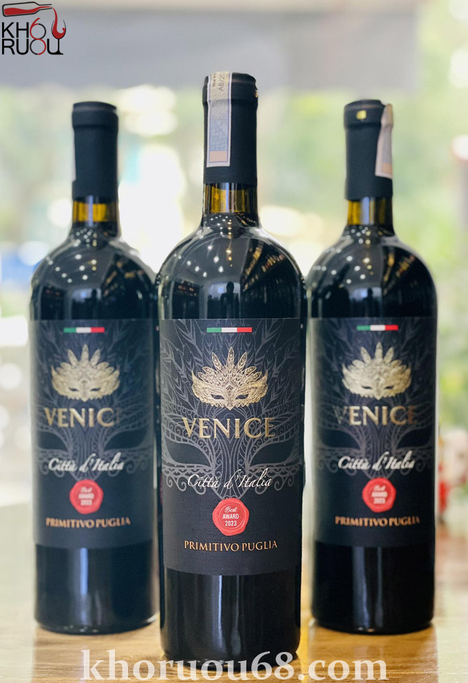 Rượu Vang Venice Primitivo Puglia
