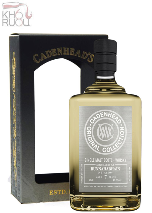 Rượu Whisky Cadenhead Caol Ila 10 Rượu Whisky Cadenhead Bunnahabhain 7 YO