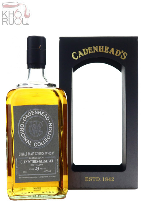 Rượu Whisky Cadenhead Glenrothes-Glenlivet 23 Rượu Whisky Cadenhead Glenrothes-Glenlivet 23