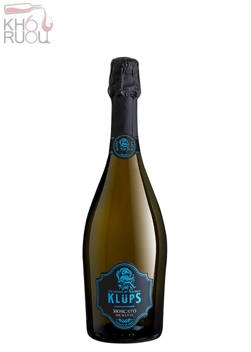 Rượu Vang Sủi Mr Klups Moscato Spumante (kèm đèn LED)
