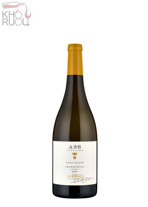 Rượu vang Mỹ Antica Merlot 2018 Rượu vang Mỹ Antinori Napa Valley A26 Chardonnay 2021