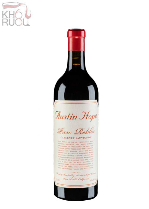 Rượu Vang Mỹ Austin Hope Cabernet Sauvignon 2020 Rượu vang Mỹ Austin Hope Cabernet Sauvignon 2019