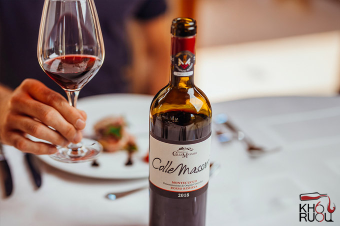 Rượu Vang Ý ColleMassari Montecucco Rosso Riserva 2018 Rượu Vang Ý ColleMassari Montecucco Rosso Riserva 2018