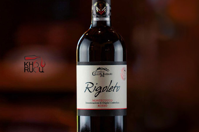 Rượu Vang Ý ColleMassari Rigoleto Montecucco Rosso 2020