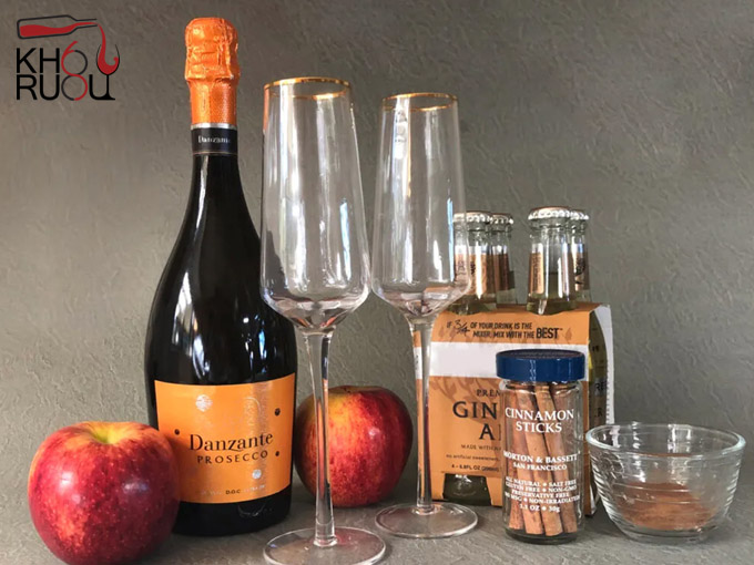 Rượu vang sủi Danzante Prosecco