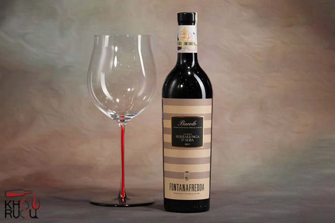 Rượu vang Ý Fontanafredda Barolo Serralunga dalba 2019