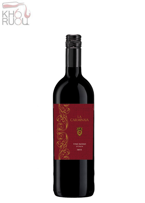 Rượu Vang Ý La Carminaia Vino Rosso dItalia
