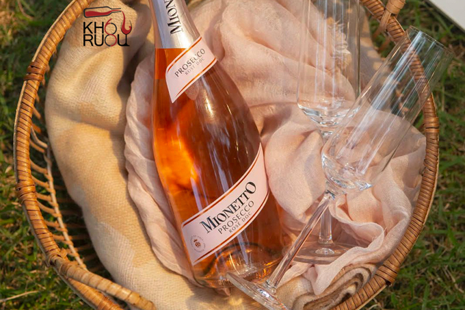 Rượu vang sủi Mionetto Prosecco Rosé