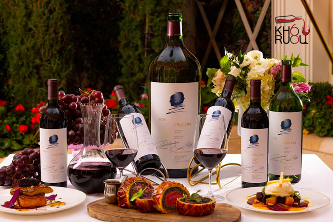 Rượu Vang Mỹ Opus One 2018