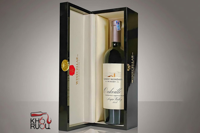 Rượu vang Mỹ Robert Mondavi Oakville Cabernet Sauvignon 2018