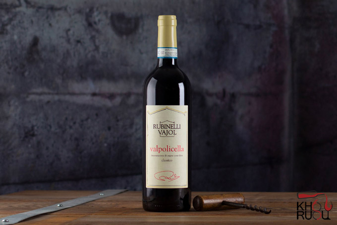 Rượu Vang Ý Rubinelli Vajol Valpolicella Classico 2022 Rượu Vang Ý Rubinelli Vajol Valpolicella Classico 2022