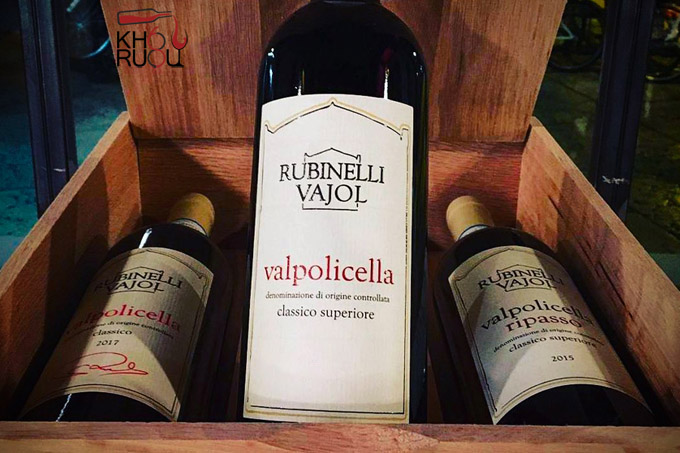 Rượu Vang Ý Rubinelli Vajol Valpolicella Classico Superiore 2019
