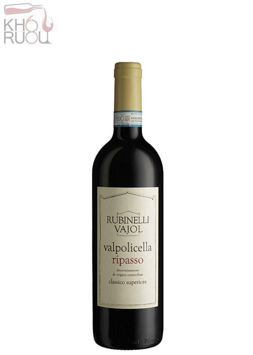 Rượu Vang Ý Rubinelli Vajol Valpolicella Ripasso Classico Superiore 2012