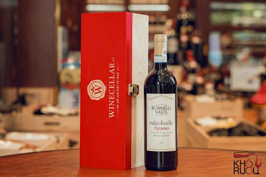 Rượu Vang Ý Rubinelli Vajol Valpolicella Ripasso Classico Superiore 2018