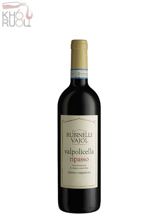 Rượu Vang Ý Rubinelli Vajol Valpolicella Ripasso Classico Superiore 2018
