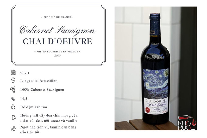 Rượu Vang CHAI DOEUVRE