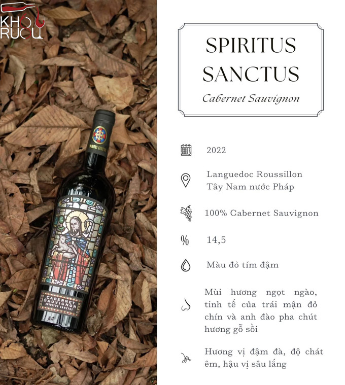 Rượu Vang Spiritus Sanctus Rượu Vang Spiritus Sanctus