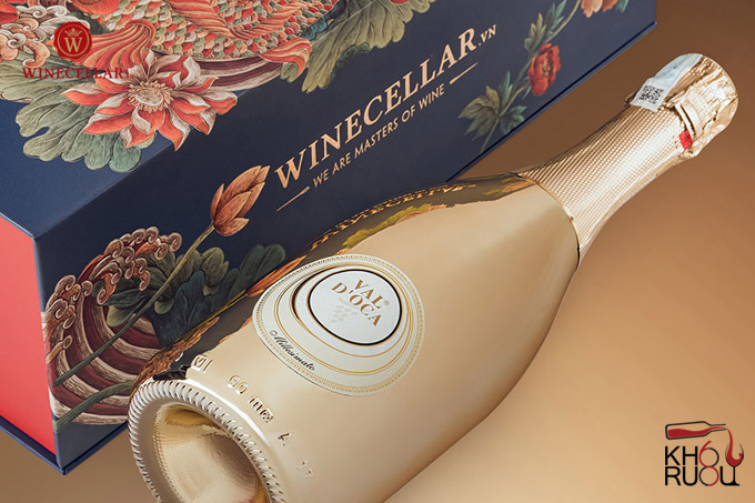 Rượu Vang Sủi Val Doca Blu Punto Millesimato Vino Spumante Extra Dry Rượu Vang Sủi Val Doca Blu Punto Millesimato Vino Spumante Extra Dry