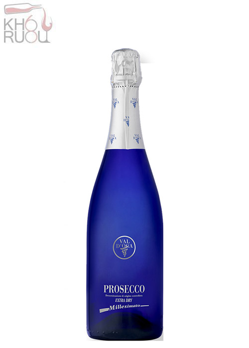 Rượu vang sủi Val Doca Blu Millesimato Prosecco Extra Dry