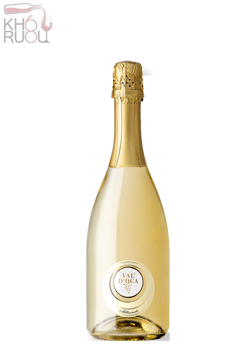 Rượu vang Ý 8 Negroamaro Rượu Vang Sủi Val Doca Blu Punto Millesimato Vino Spumante Extra Dry