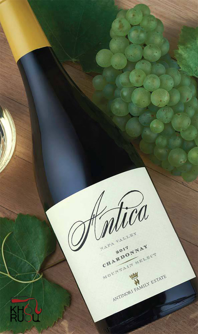 Rượu vang Mỹ Antica Chardonnay Mountain Select 2018