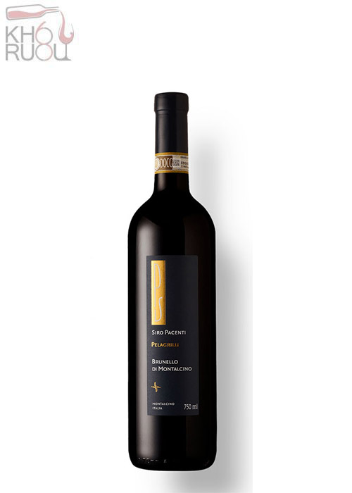 Rượu vang Ý Siro Pacenti Brunello di Montalcino Pelagrilli 2017