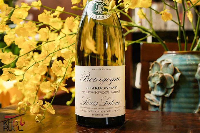Rượu vang Pháp Bourgogne Chardonnay Louis Latour 2020
