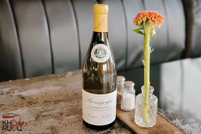 Rượu vang Pháp Bourgogne Chardonnay Louis Latour 2020