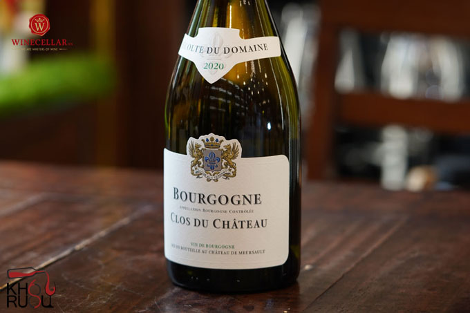 Rượu vang Pháp Bourgogne Clos Du Chateau 2020 bourgogne clos du chateau 2020