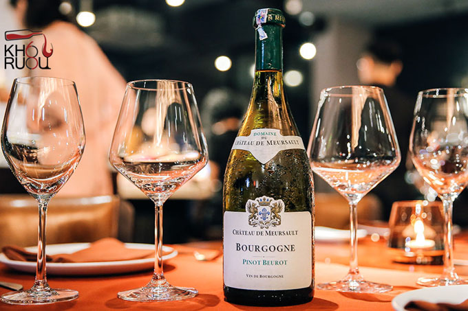 Rượu vang Pháp Bourgogne Pinot Beurot 2018 Rượu vang Pháp Bourgogne Pinot Beurot 2018