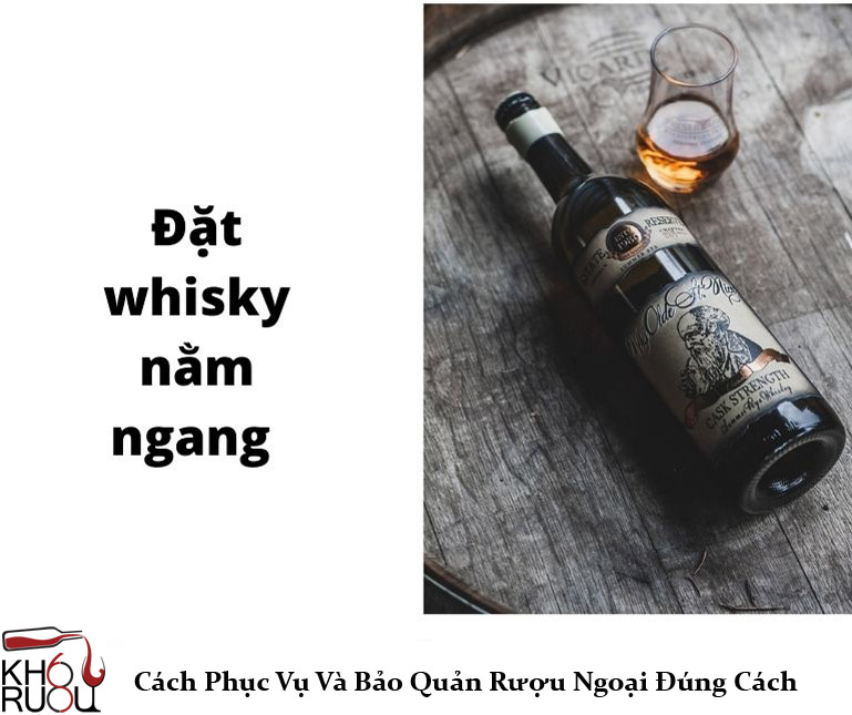 Cách phục vụ và bảo quản rượu ngoại đúng cách