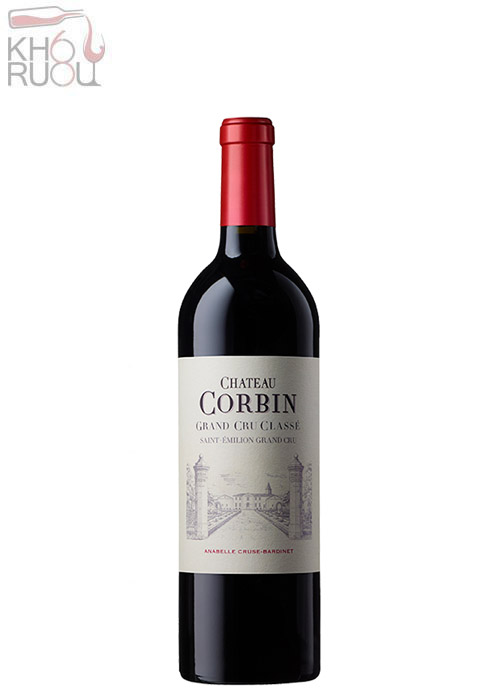 Rượu Vang Pháp Château Corbin 2014