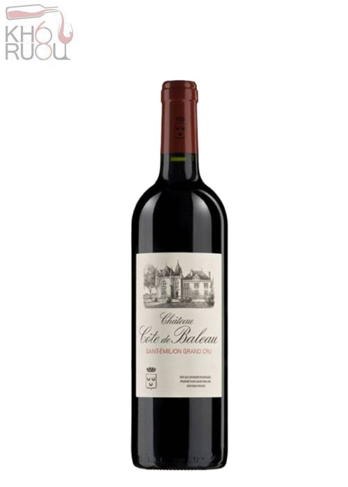 Rượu vang Pháp Château Dauzac 2012 Rượu Vang Pháp Château Cote de Baleau 2019