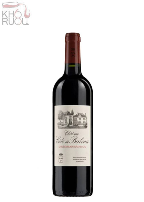 Rượu Vang Pháp Château Cote de Baleau 2020
