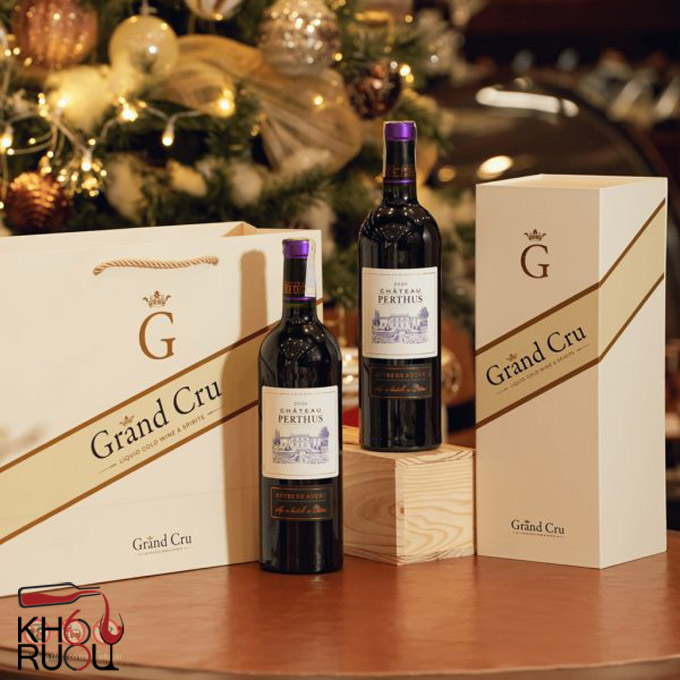 Rượu vang Pháp Château Perthus 2020 Rượu vang Pháp Château Perthus 2020