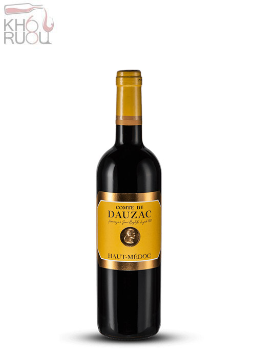 Rượu vang Pháp Comte de Dauzac Haut-Médoc 2020