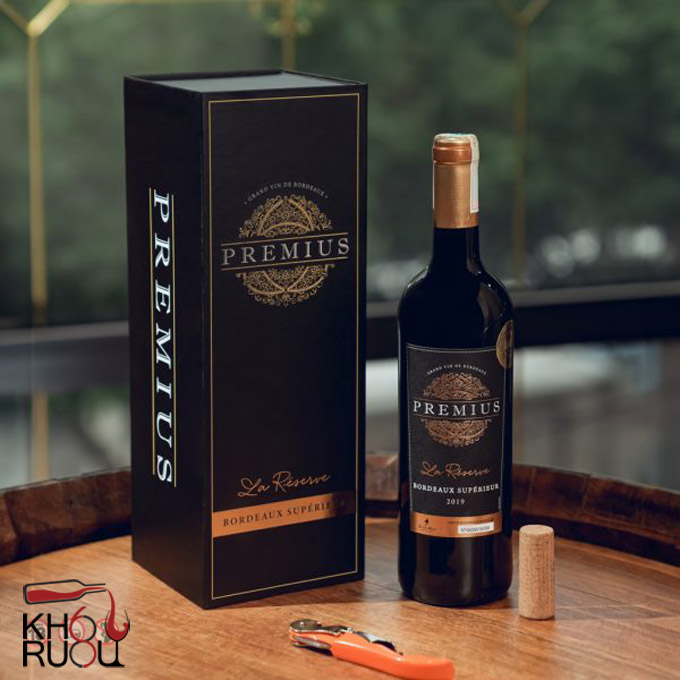 Rượu Vang Pháp Premius La Réserve Bordeaux Supérieur 2019