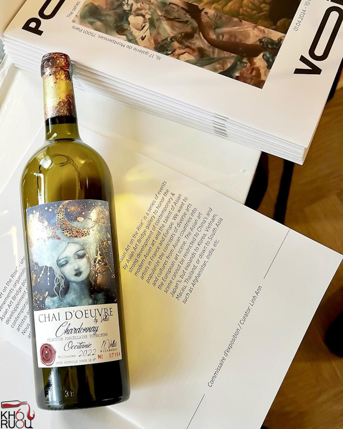 Rượu vang trắng Chai Doeuvre Chardonnay Rượu vang trắng Chai Doeuvre Chardonnay