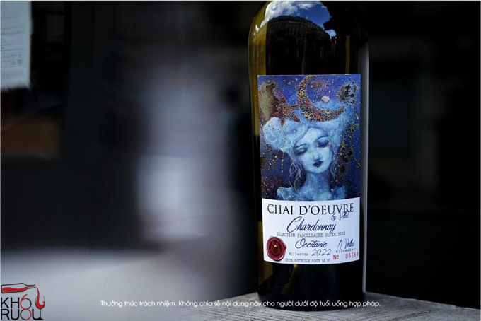 Rượu vang trắng Chai Doeuvre Chardonnay Rượu vang trắng Chai Doeuvre Chardonnay