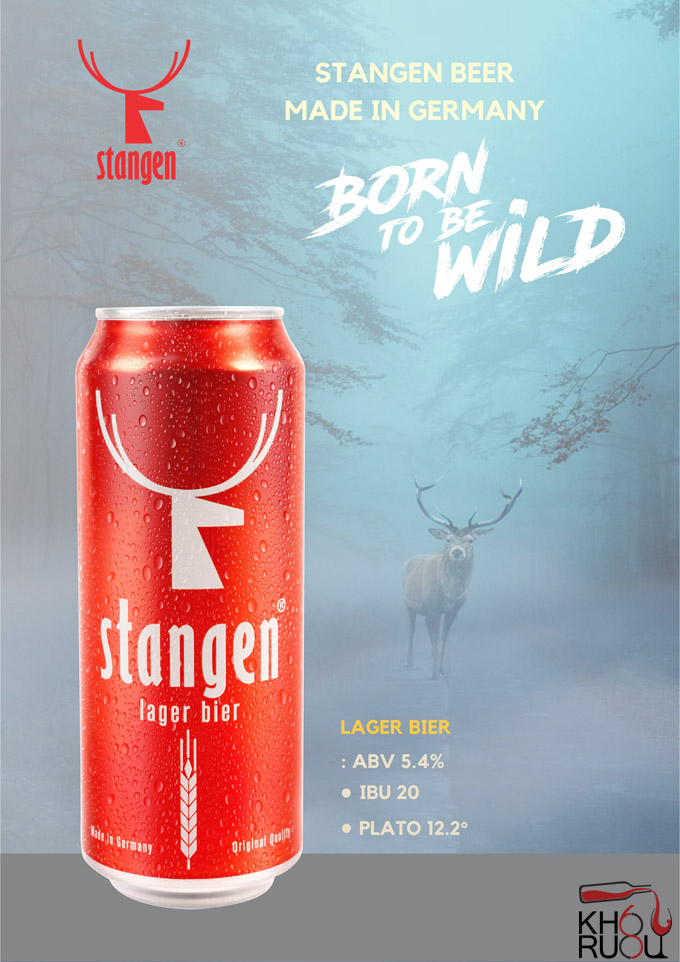 Bia STANGEN LAGER BIER - Bia Vàng