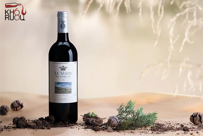 Rượu Vang Ý Le Volte Dell’Ornellaia 2019