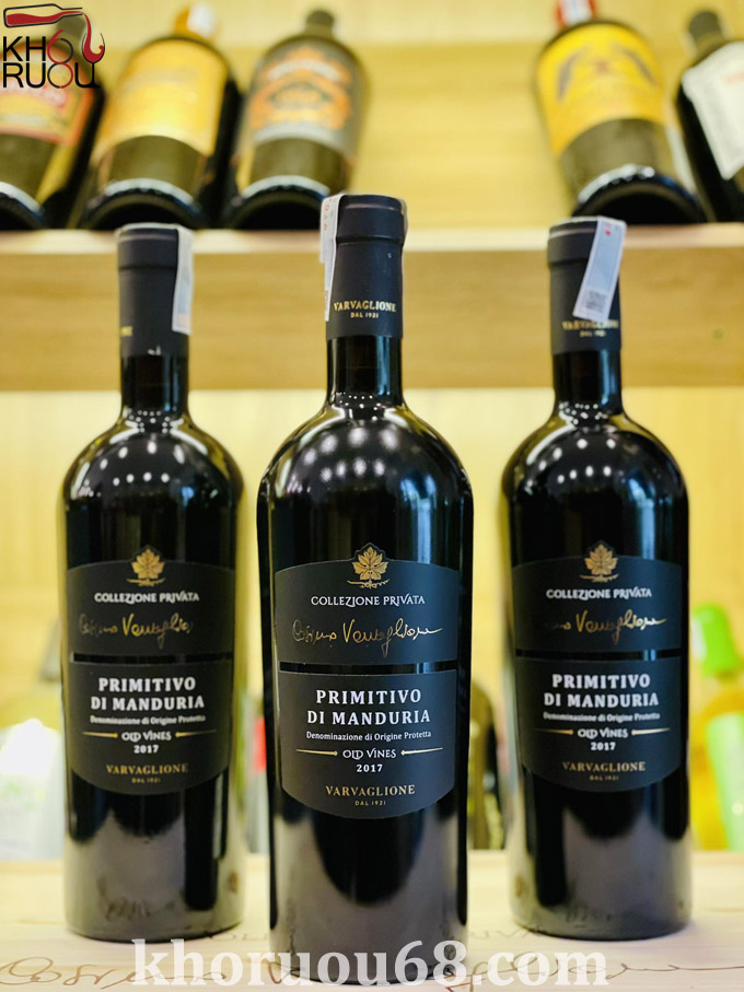 Rượu Vang Privata Primitivo Di Manduria DOP Rượu Vang Privata Primitivo Di Manduria DOP