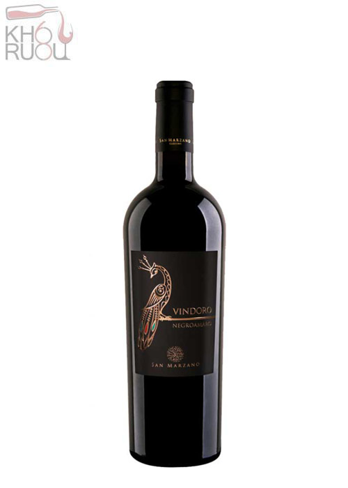 Rượu Vang Ý Con Công Vindoro Negroamaro Rượu Vang Ý Con Công Vindoro Negroamaro