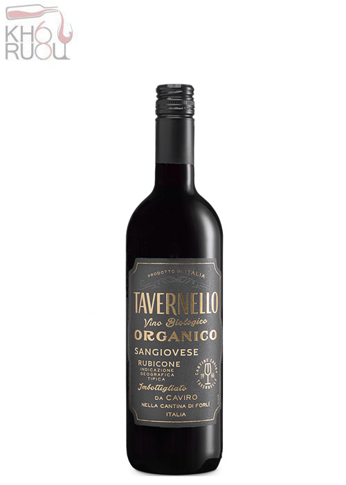 Rượu Vang Ý Tavernello Organico Sangiovese Rubicone