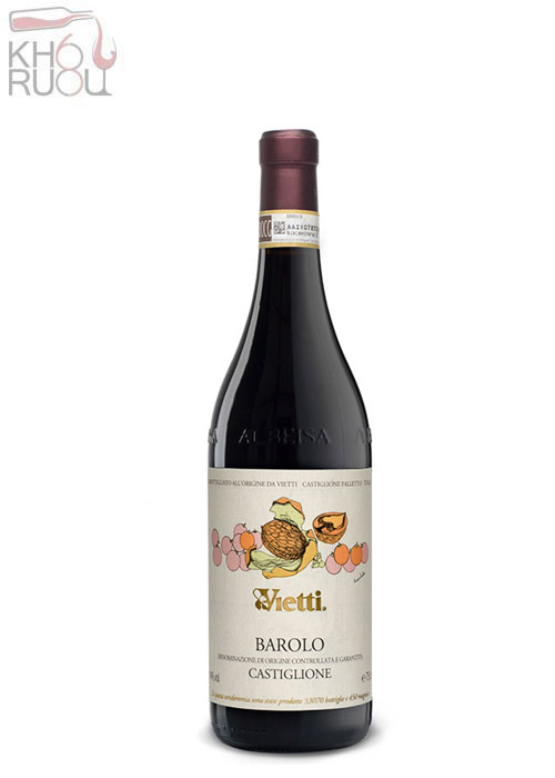 Rượu Vang Ý Vietti Barolo Castiglione 2013
