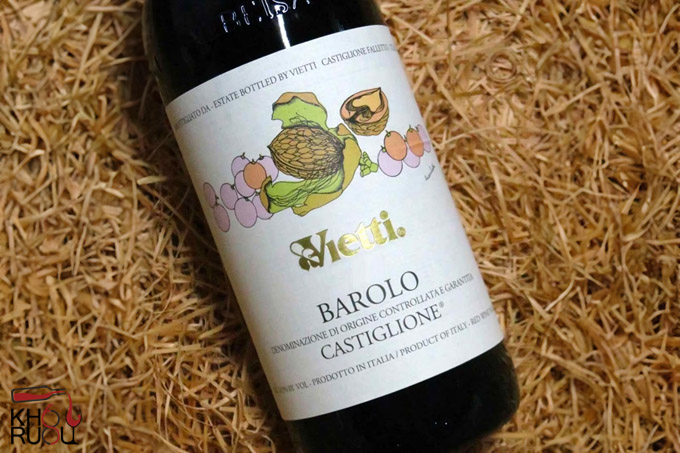 Rượu Vang Ý Vietti Barolo Castiglione 2017